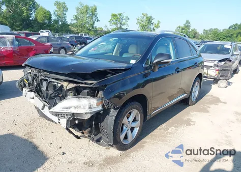 2013 Lexus Rx 350 из США, поврежденный, VIN 2T2BK1BAXDC176950